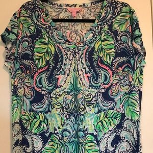 Lilly Pulitzer Linen Tee